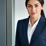 소통과 협력 학습의 연계성 - Business Professional**

"A professional businesswoman in a modern office environment, wearing a tai...